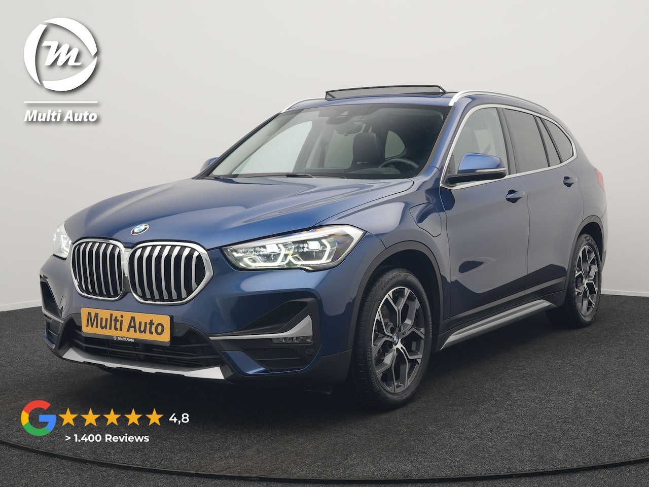 BMW X1 - xDrive25e X Line PHEV 221pk Dealer O.H. | Panodak | Head Up | Camera | Sfeerverlichting | - AutoWereld.nl