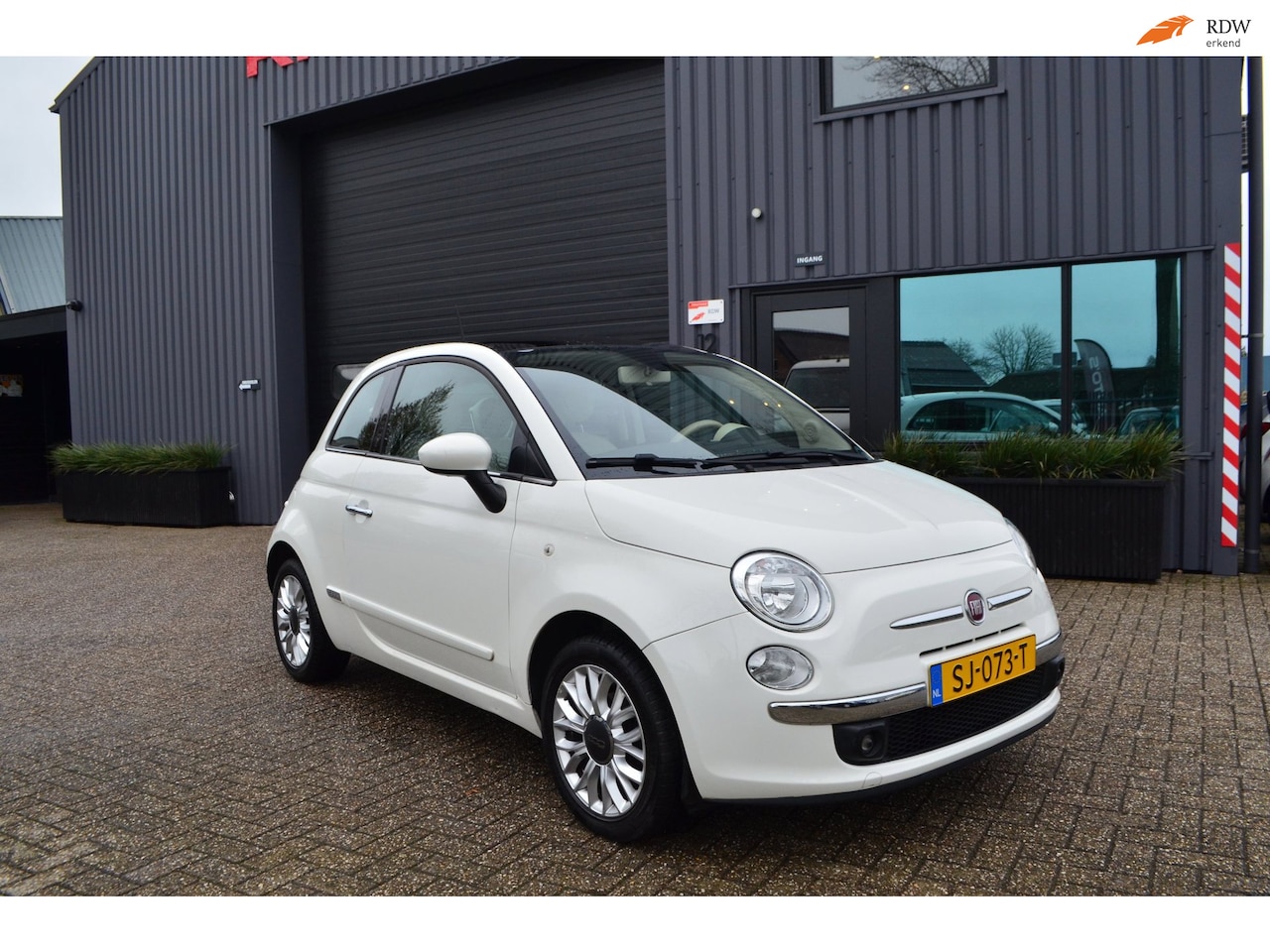 Fiat 500 - 1.2 Lounge | Airco | Pano dak | - AutoWereld.nl
