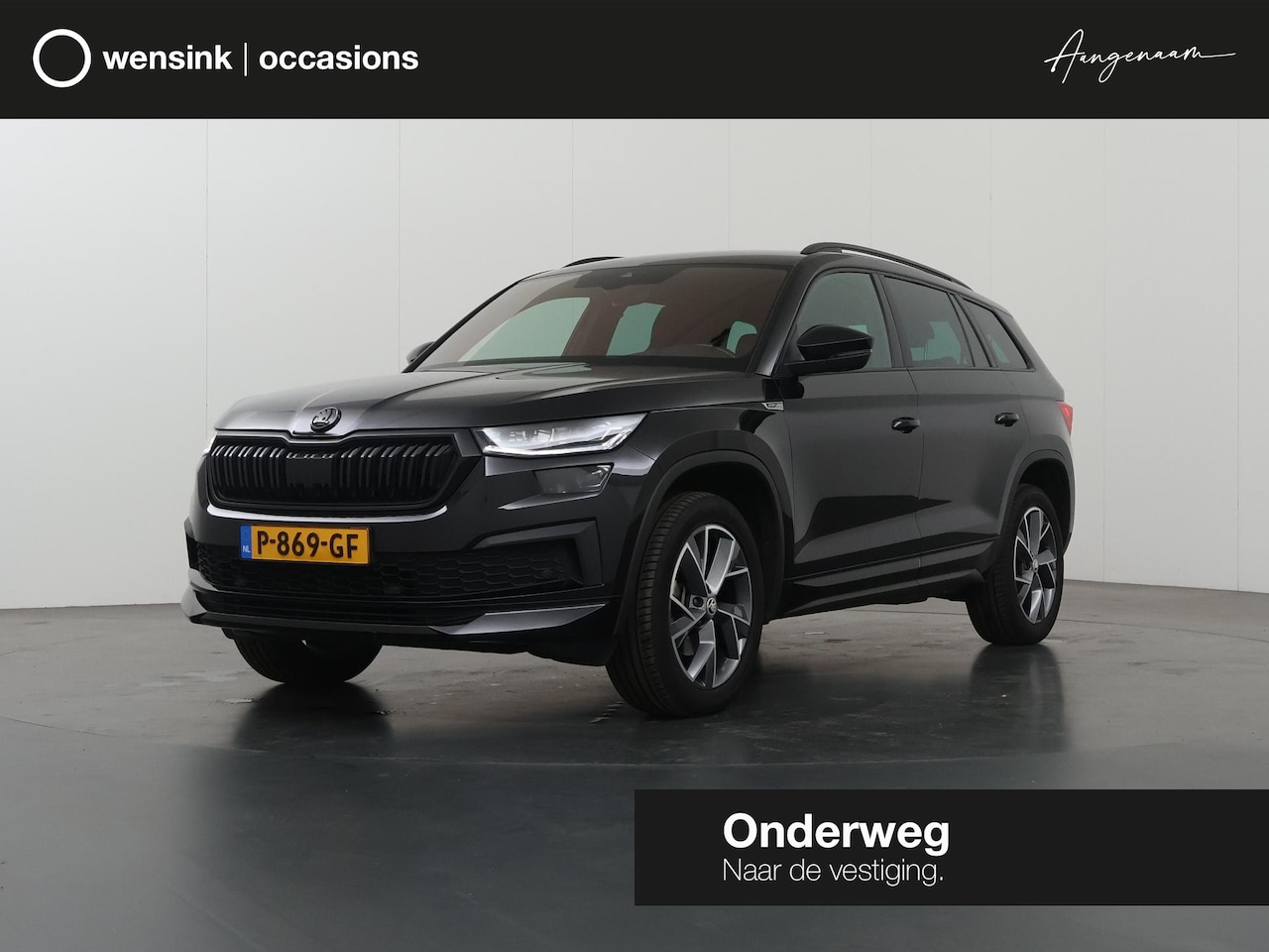Skoda Kodiaq - 1.5 TSI Sportline Business 7p. | Sportstoelen | Lederen Interieur | Navigatie | Ele.verste - AutoWereld.nl