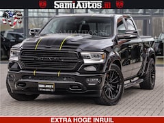 Dodge Ram 1500 - HULK | 5.7 V8 | STRIPING | LUCHT VERING | LARAMIE SPORT BLACK ON BLACK | MEGA DIK | CREW C
