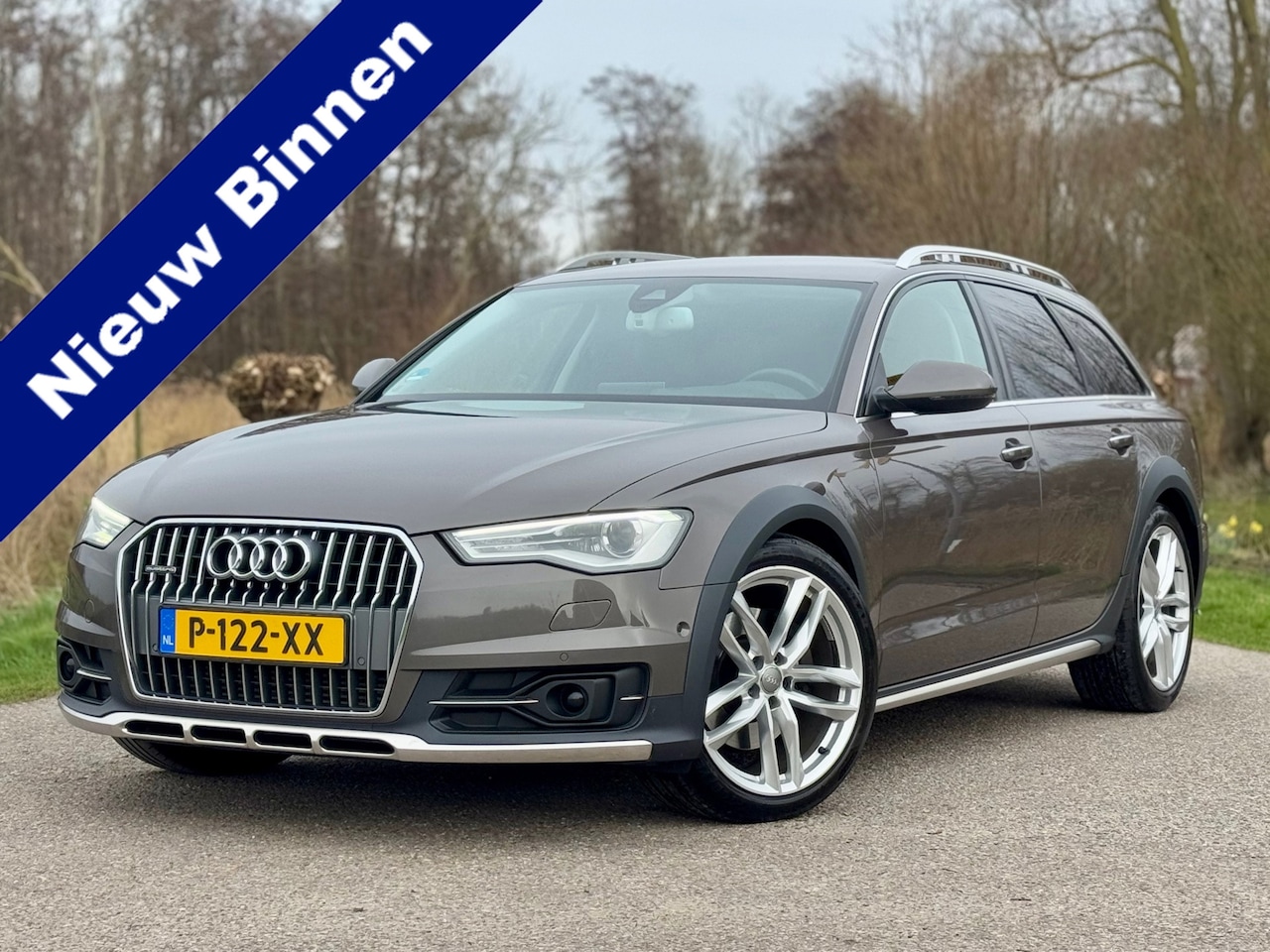 Audi A6 allroad quattro - 3.0 TDI Premium Edition Leder Clima Stoelverwarming Night Vision Navi Camera Trekhaak Perf - AutoWereld.nl