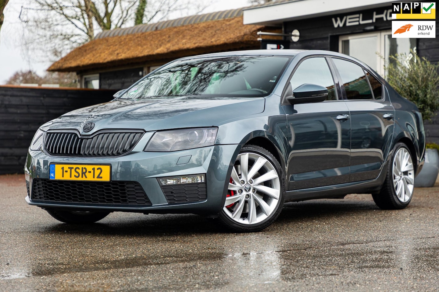 Skoda Octavia - 2.0 TSI RS NL-Auto I NAP I Leder I Xenon I Climate I Cruise I Navigatie I Tuned I 250+ pk - AutoWereld.nl