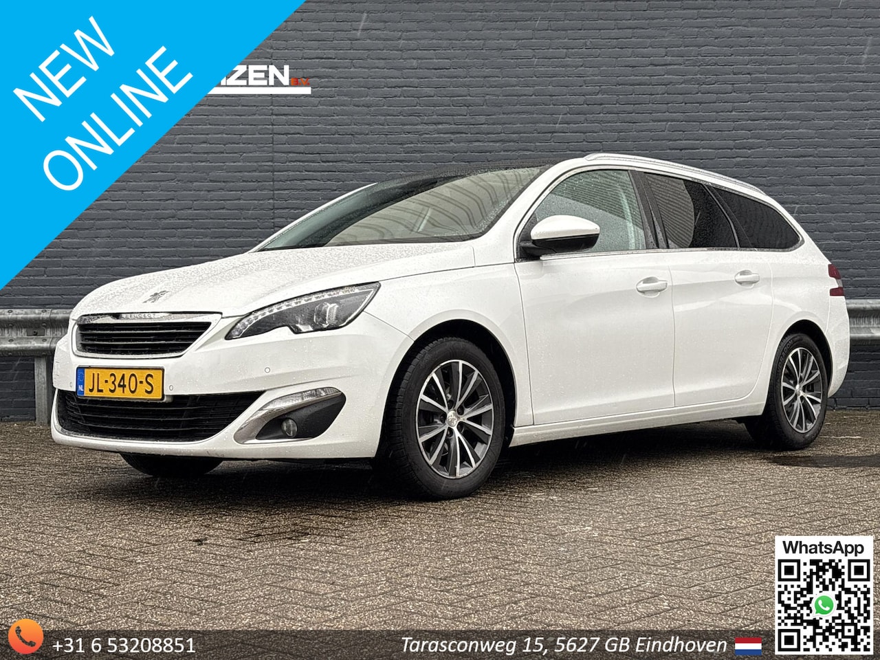 Peugeot 308 SW - 1.2 PureTech Blue Lease Premium | Pano | Climate | Cruise | Navi | Camera | APK 12-2026 | - AutoWereld.nl