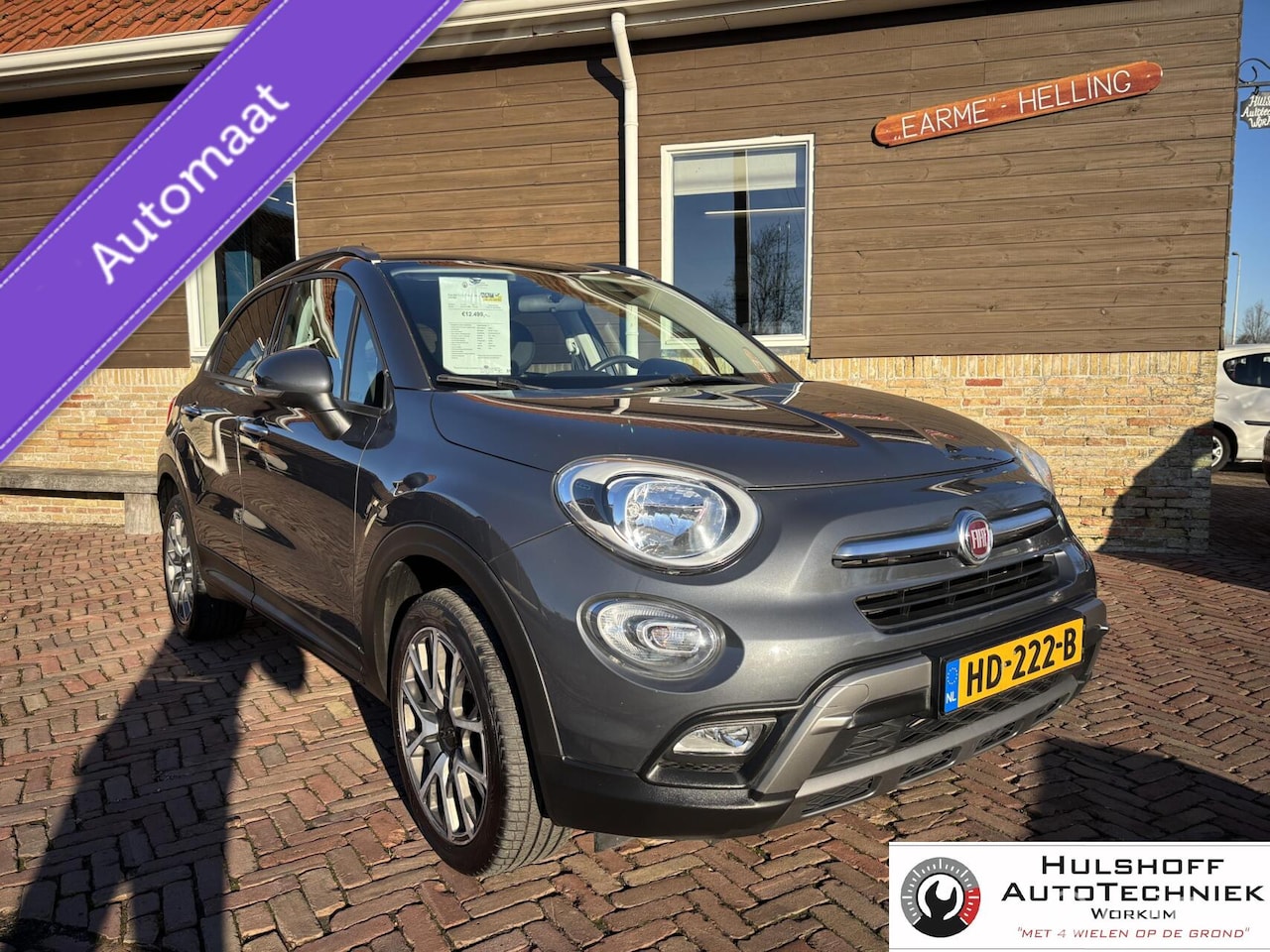 Fiat 500 X - 1.4 Turbo Lounge/AUTOMAAT/NAP/CRUISE/LUXE/ETC.ETC - AutoWereld.nl