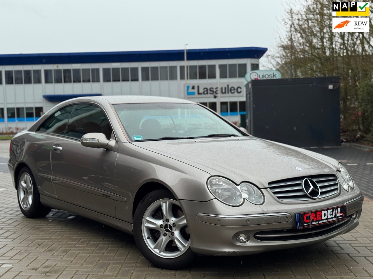 Mercedes-Benz CLK-klasse Coupé - 200 K Elegance AUTOMAAT|NAVI|PDC|APK - AutoWereld.nl
