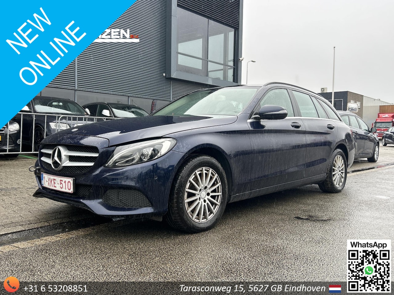 Mercedes-Benz C-klasse - C 200 d Automaat | € 3.800,- NETTO! | MOTOR DEFECT! | Pano | Leder | Stoelverwarming | Cli - AutoWereld.nl