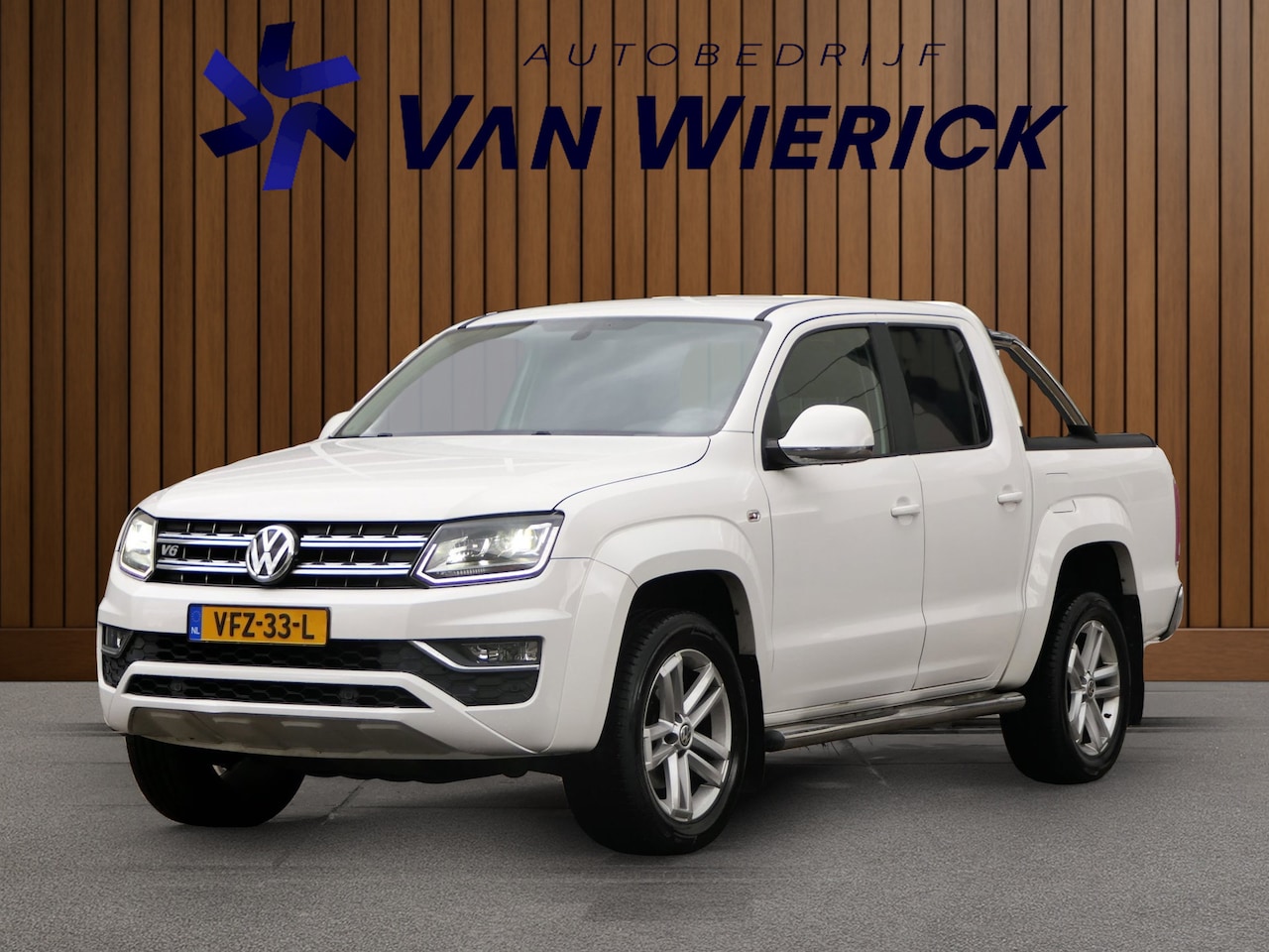 Volkswagen Amarok - 3.0 TDI 4Motion Plus Cab Highline Grijs Kenteken| 3500KG Trekgewicht | LED | Leder | Camer - AutoWereld.nl