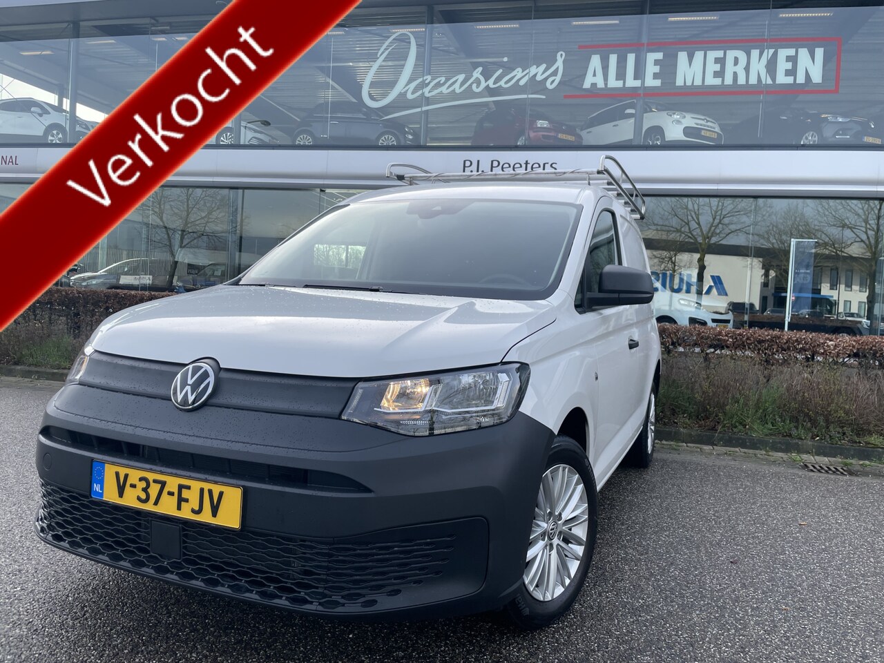 Volkswagen Caddy Cargo - 2.0 TDI Comfort Airco - Apple carplay - Cruise control - Parkeersensor achter - Radio - Tu - AutoWereld.nl