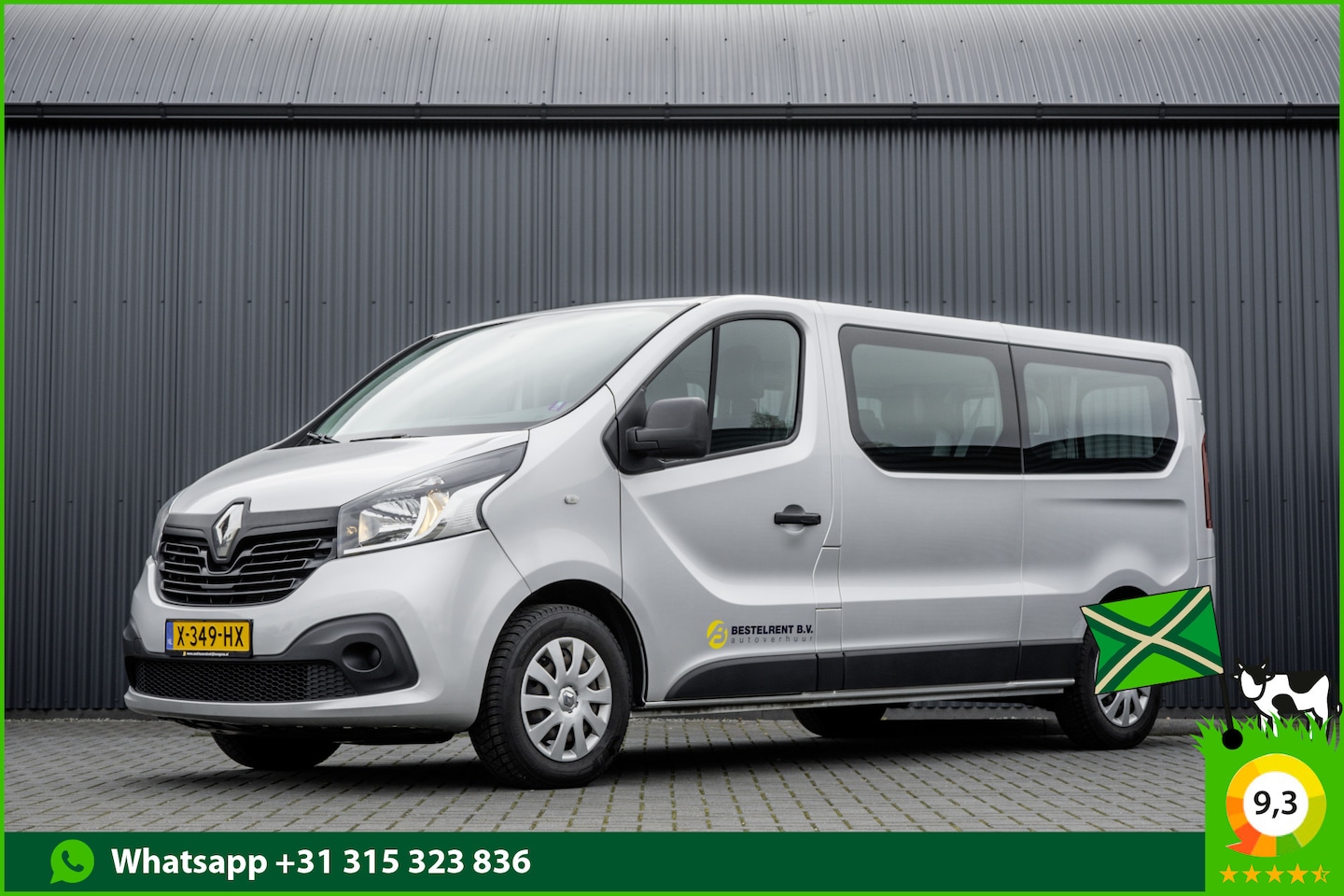 Renault Trafic Passenger - **1.6dCi 9-Pers L2H1 | Incl. BPM, BTW vrij | R-Link | Navi | Airco | Cruise | PDC | MF Stu - AutoWereld.nl