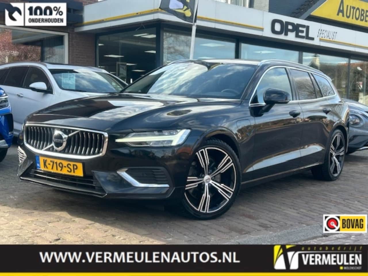 Volvo V60 - 2.0 T6 Plug-In Hybrid 340PK AWD Inscription Automaat + 19"/ Navi/ Clima/ Ad.Cruise/ Winter - AutoWereld.nl