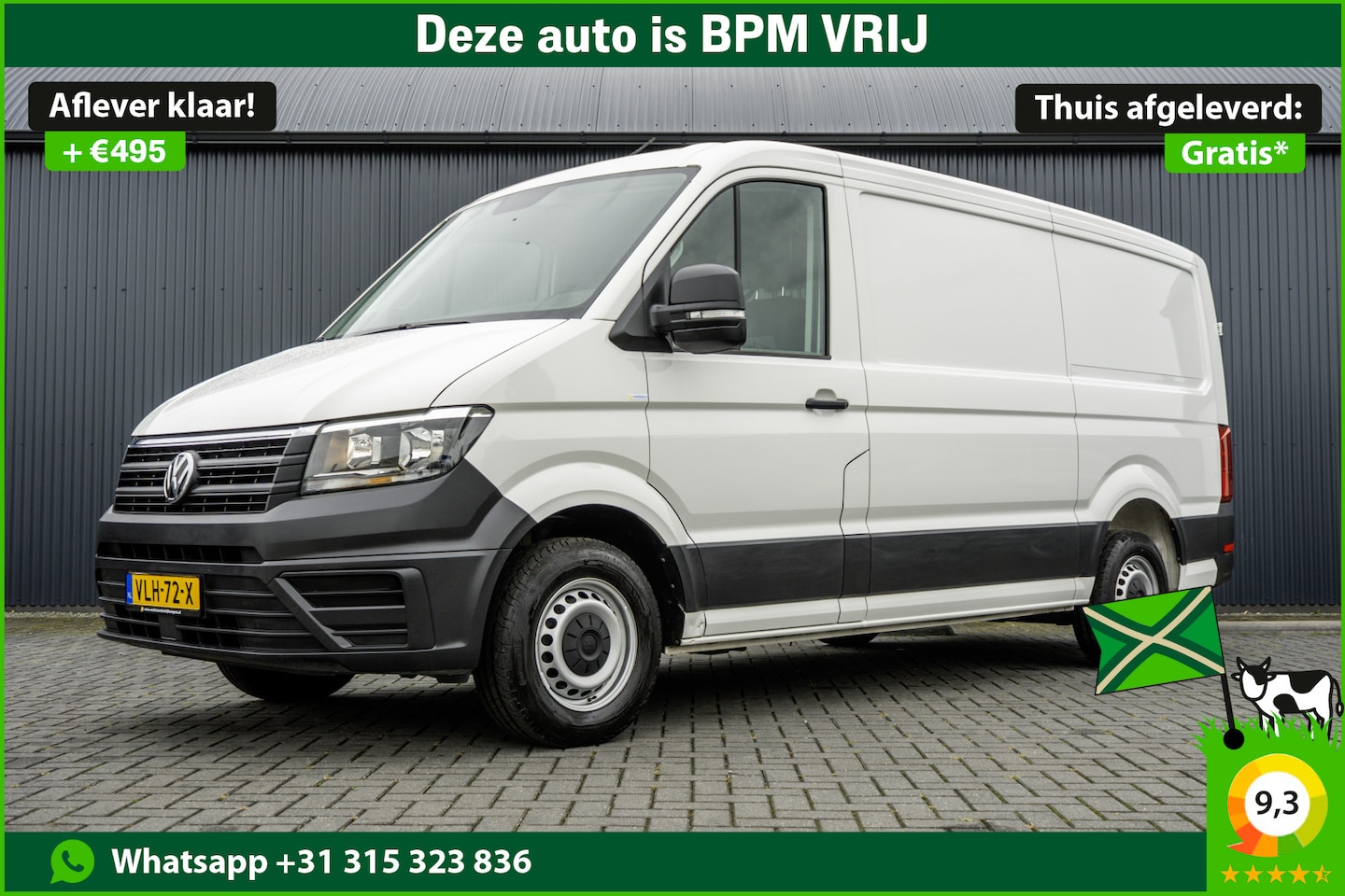 Volkswagen Crafter - **30 TDI | L3H2 | Camera | CarPlay | Mirrorlink | Cruise | Airco | Euro 6** - AutoWereld.nl