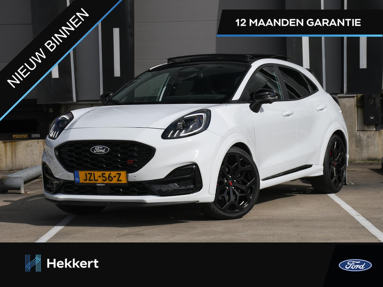 Ford Puma - ST 1.0 EcoBoost Hybrid 170pk Automaat SCHUIF-DAK | LED MATRIX | 19''LM | B&O | ADAPT. CC | - AutoWereld.nl