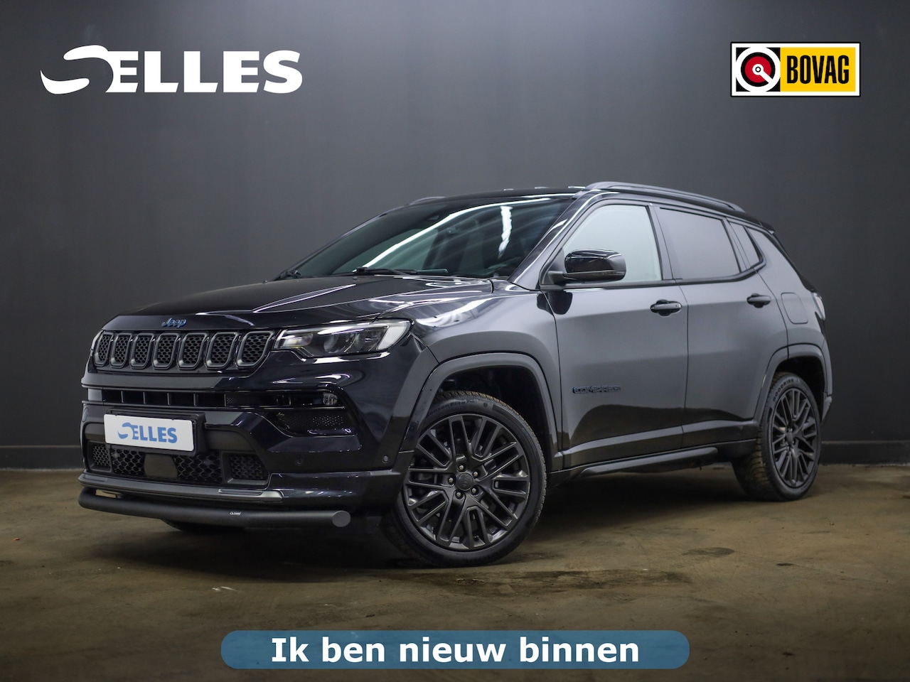 Jeep Compass - 4xe 240 Plug-in Hybrid Electric S | Lederen Bekleding - AutoWereld.nl