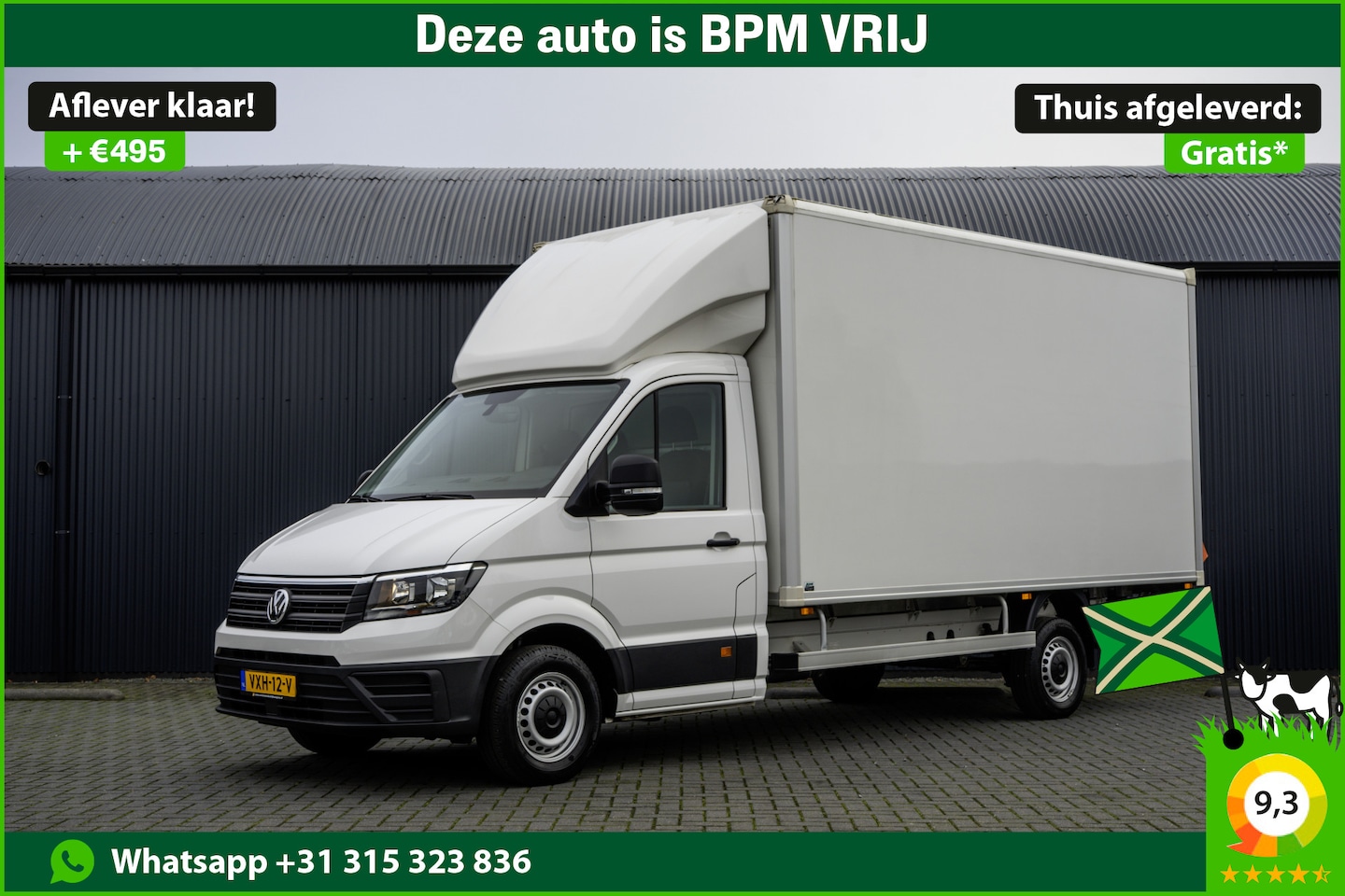 Volkswagen Crafter - **35 2.0 TDI 177PK | Bakwagen met laadklep | Airco | Adapt.cruise | 3-Zits** - AutoWereld.nl