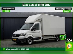 Volkswagen Crafter - 35 2.0 TDI 177PK | Bakwagen met laadklep | Airco | Adapt.cruise | 3-Zits