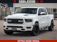 Dodge Ram Pick Up - V8 5.7 402PK | LARAMIE SPORT | Krachtige Hemi | Panorama Dak | 12' Scherm | LPG | Comforta