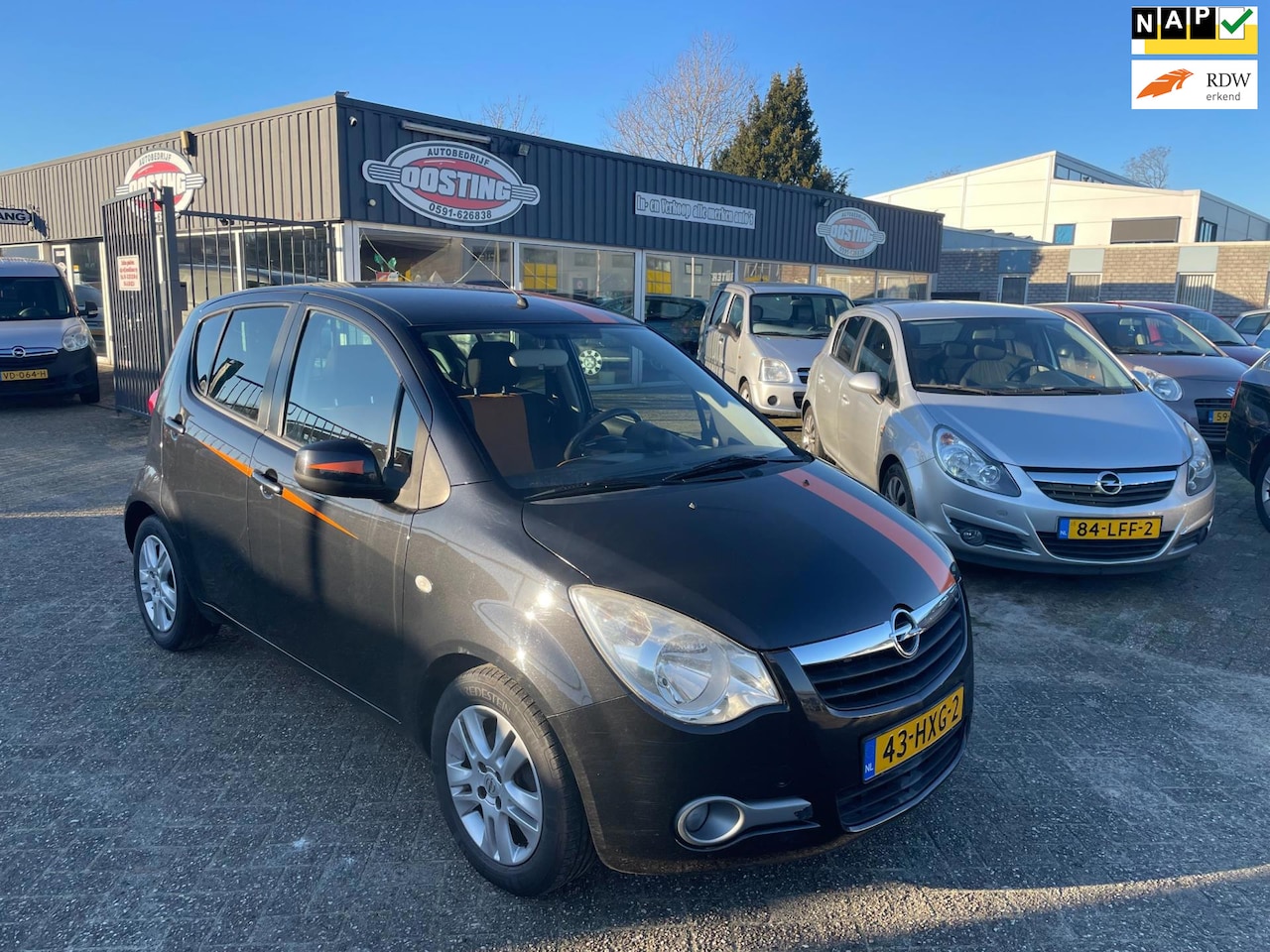 Opel Agila - 1.2 Enjoy(st-bekr,airco,elektr-pakket,lmv,bj09,2499,-) - AutoWereld.nl