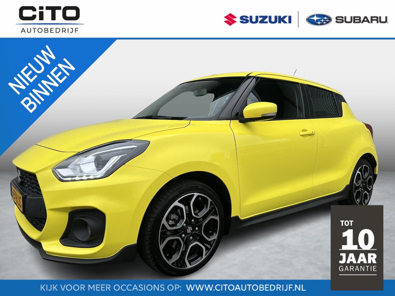 Suzuki Swift - 1.4 Sport Smart Hybrid | Apple Carplay & Android Auto | Zeer Lage Kilometerstand | Parkeer - AutoWereld.nl