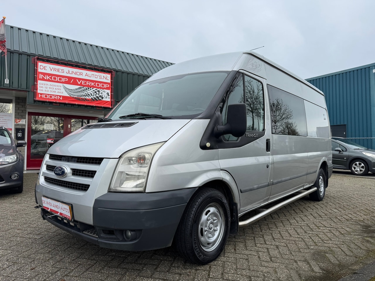 Ford Transit - 300L 2.2 TDCI Ambiente HD DC. Dubbel cabine, cruise control, airco en meer! - AutoWereld.nl