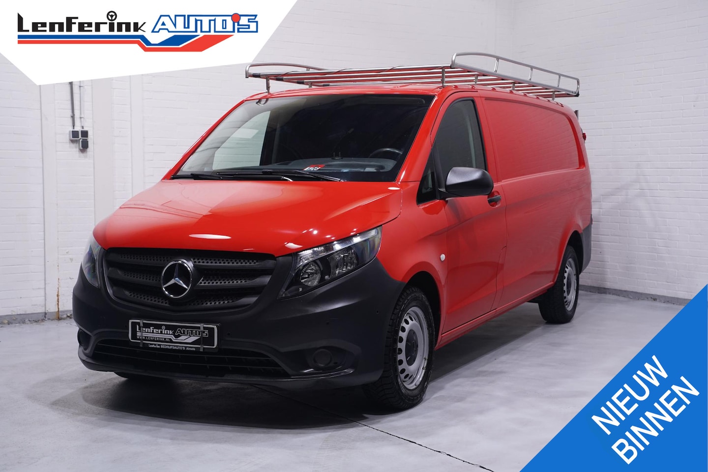 Mercedes-Benz Vito - 114 CDI 136 pk Extra Lang L3 Navi, Camera Imperiaal met Trap, Inrichting Laadruimte, PDC V - AutoWereld.nl