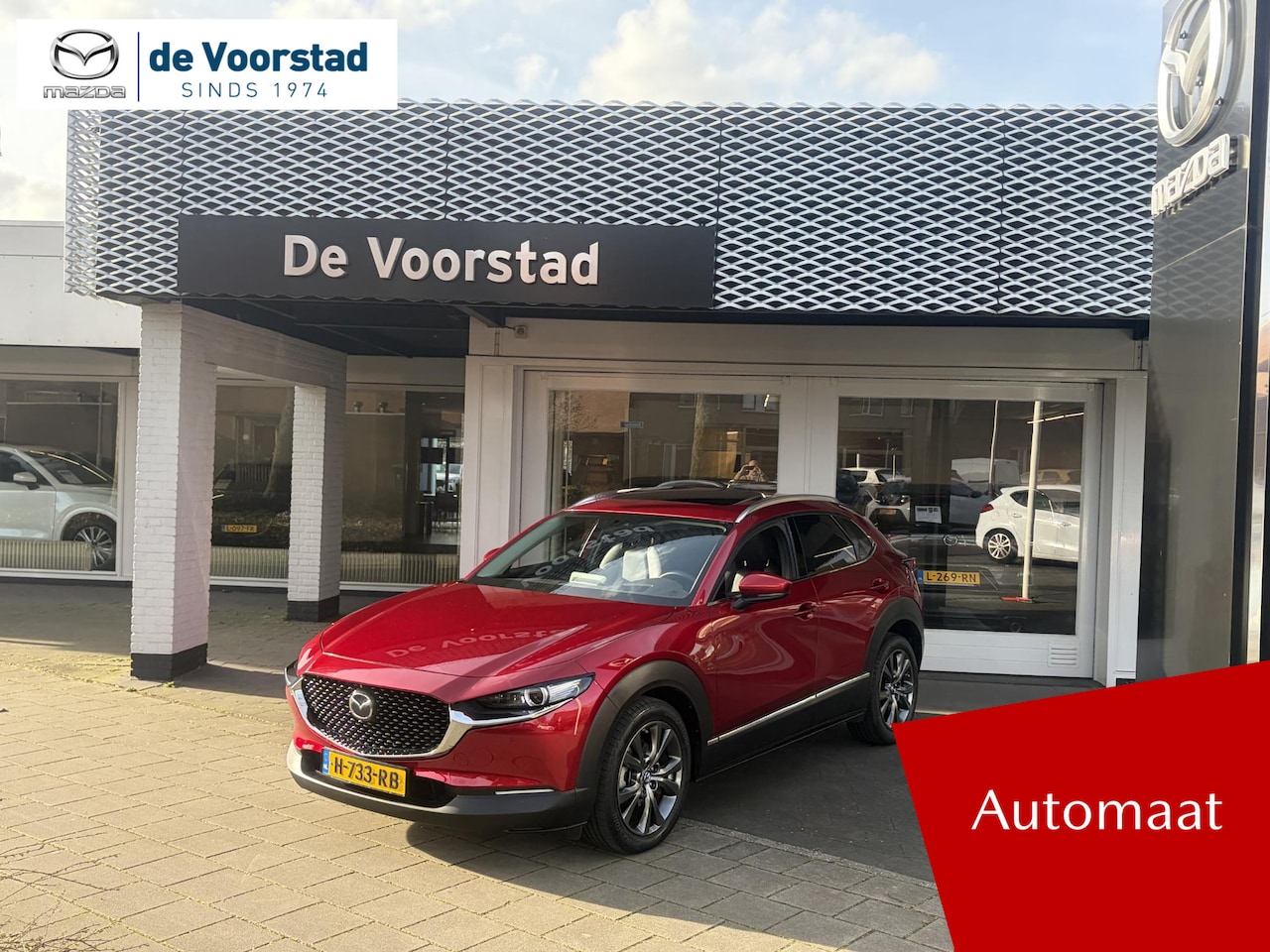 Mazda CX-30 - 2.0 e-SkyActiv-X M Hybrid Luxury Sunroof | Origineel NL | 1e Eigenaar | Dealer onderhouden - AutoWereld.nl