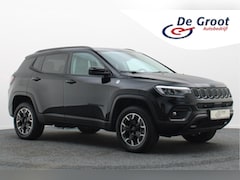 Jeep Compass - 4xe 240 Plug-in Hybrid Electric Trailhawk Leder/Stof, Camera, ACC, Apple Carplay, Virtual