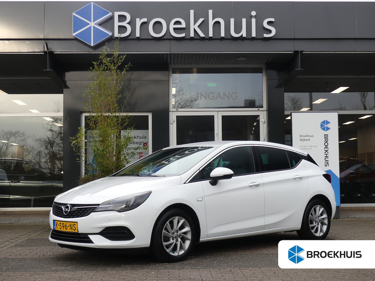 Opel Astra - 1.2 Turbo Business Elegance | NAVI | CAMERA | PARKEERSENSOREN V+A | KEYLESS ENTRY/START | - AutoWereld.nl