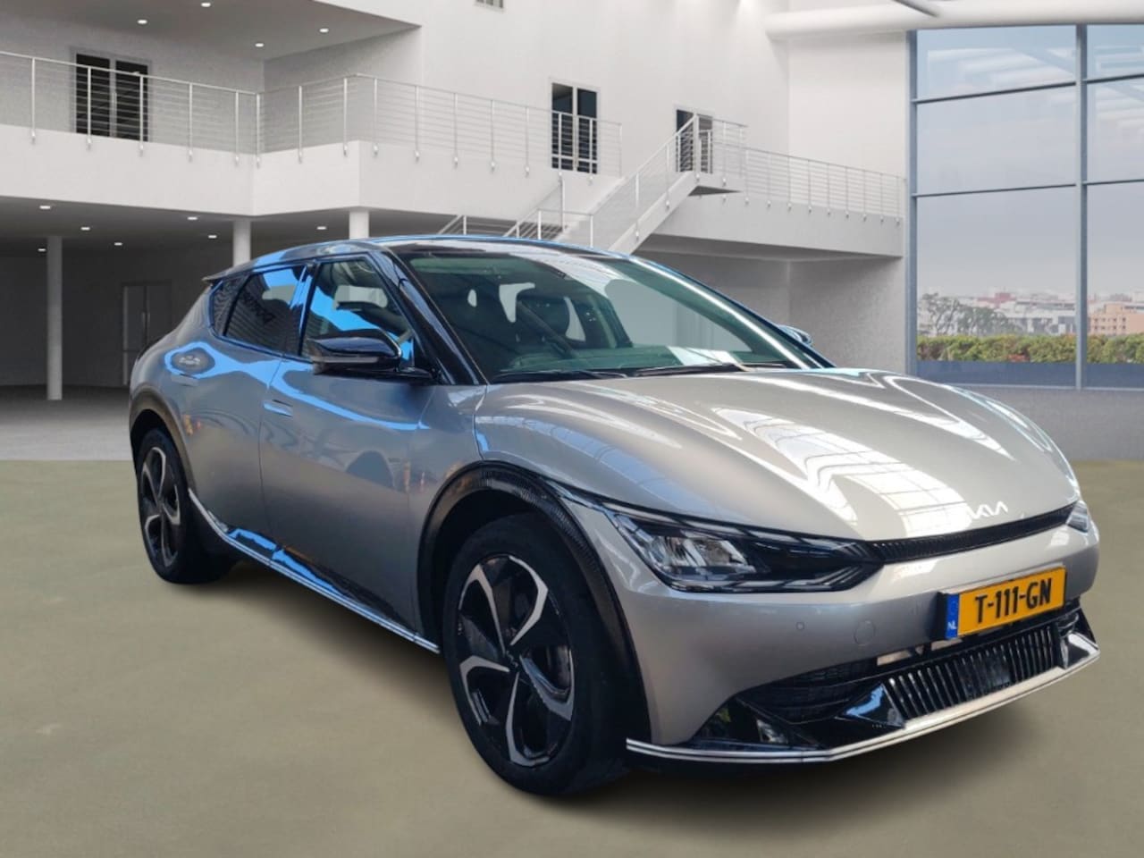 Kia EV6 - Plus Advanced 77.4 kWh|97% Soh|Opendak|ACC|Carplay|Cam|Navi - AutoWereld.nl