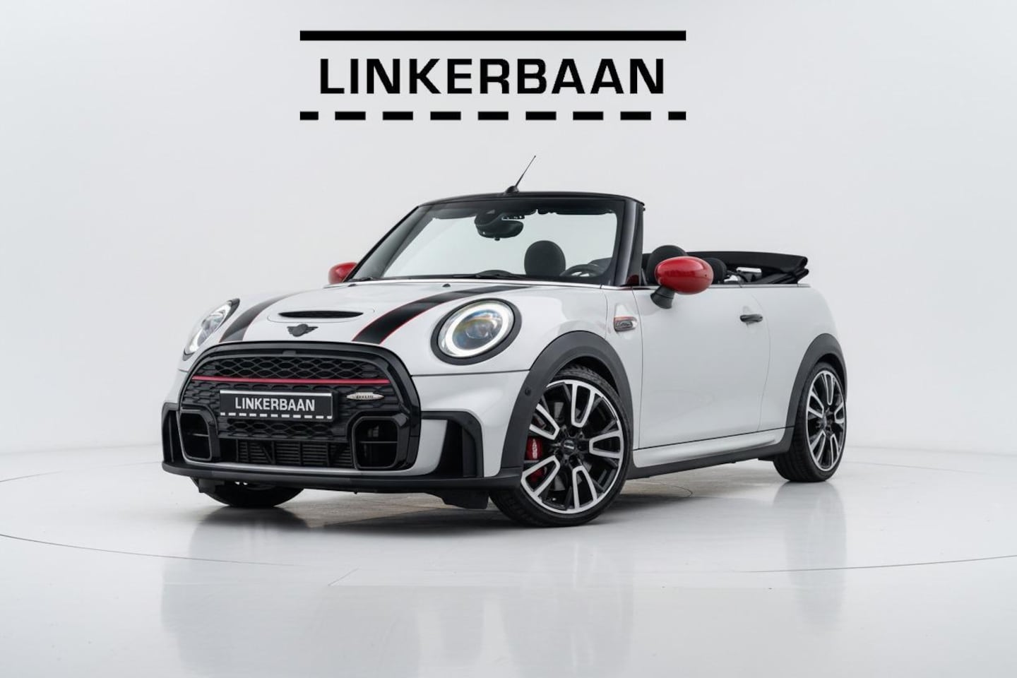 MINI Cabrio - 2.0 John Cooper Works | Full Option | H&K | Leder | NL Auto | - AutoWereld.nl