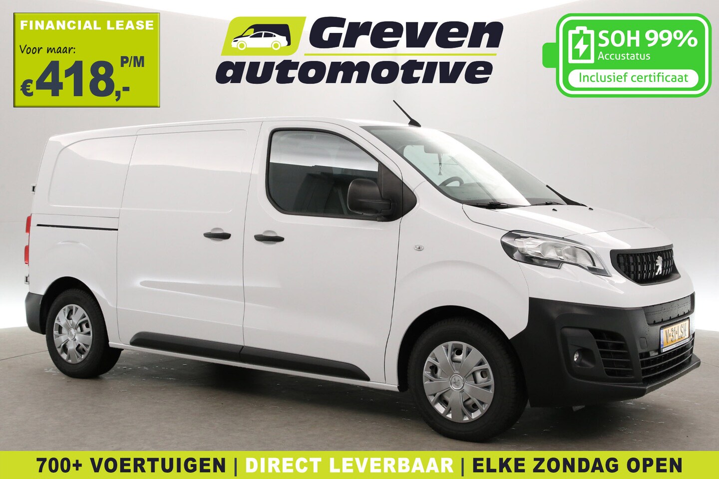 Peugeot e-Expert - L2H1 75 kWh | SOH 99% | Snelladen | 360° Camera | 3 Zits | Airco | Cruise | Carplay - AutoWereld.nl