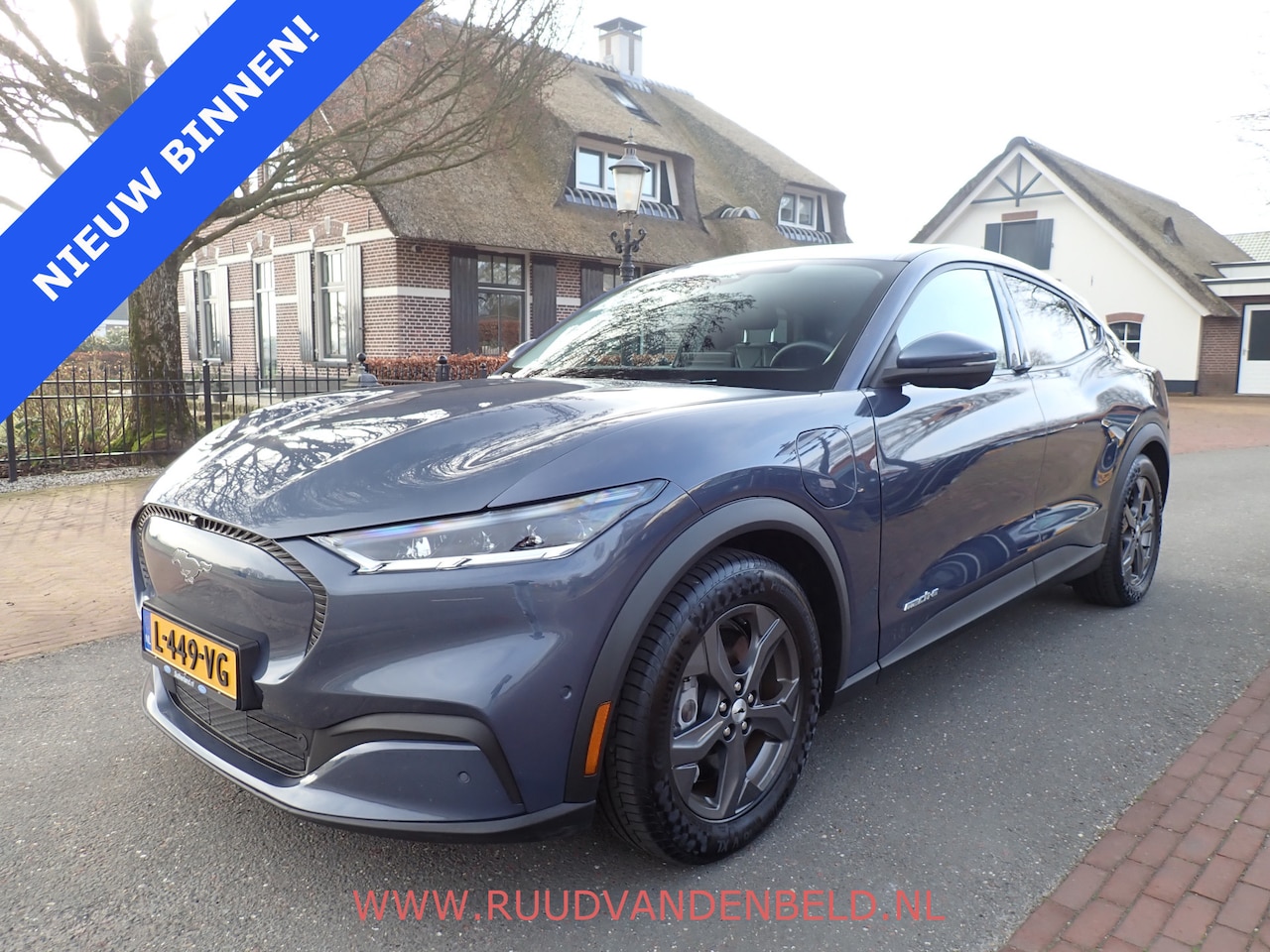 Ford Mustang Mach-E - RWD 75 kWh 93% SOH / CARPLAY / 360°CAMERA / STOEL-STUURVERWARMING / TREKHAAK - AutoWereld.nl