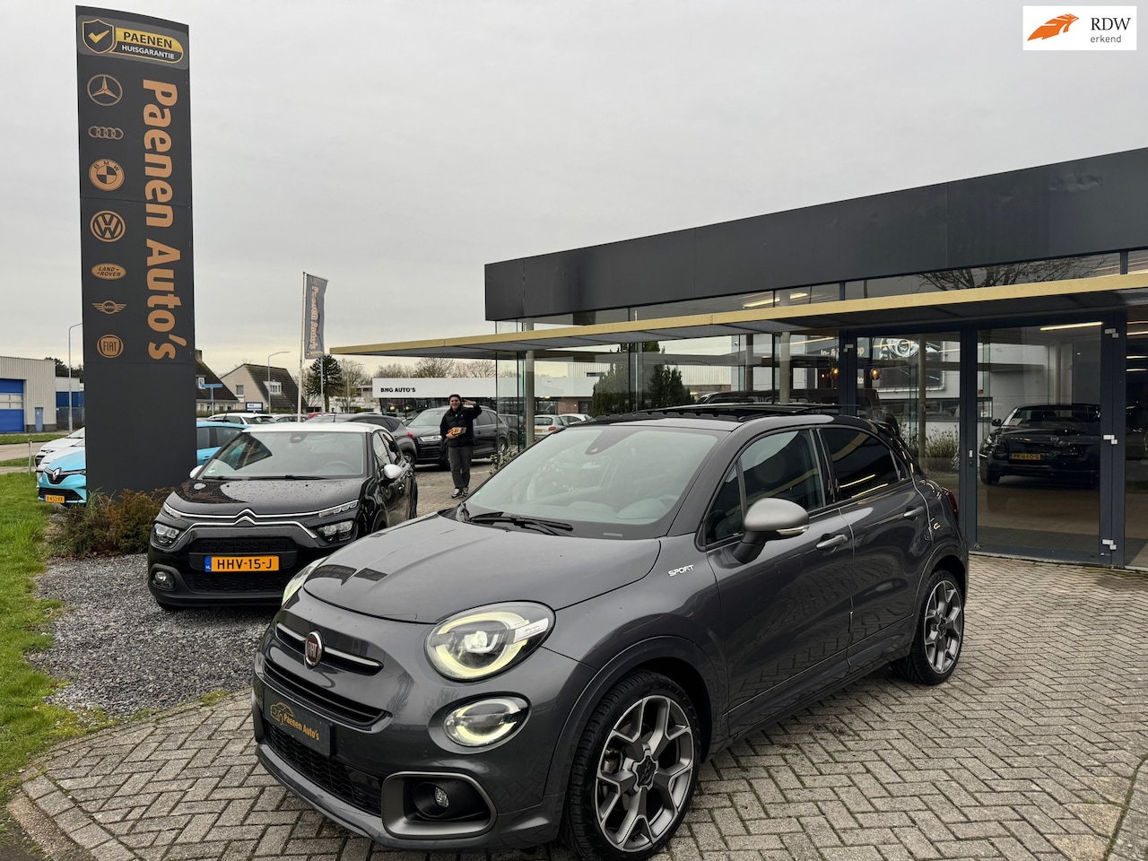 Fiat 500 X - 1.3 FireFly Turbo 150 Sport|Pano|ACC|Carplay - AutoWereld.nl