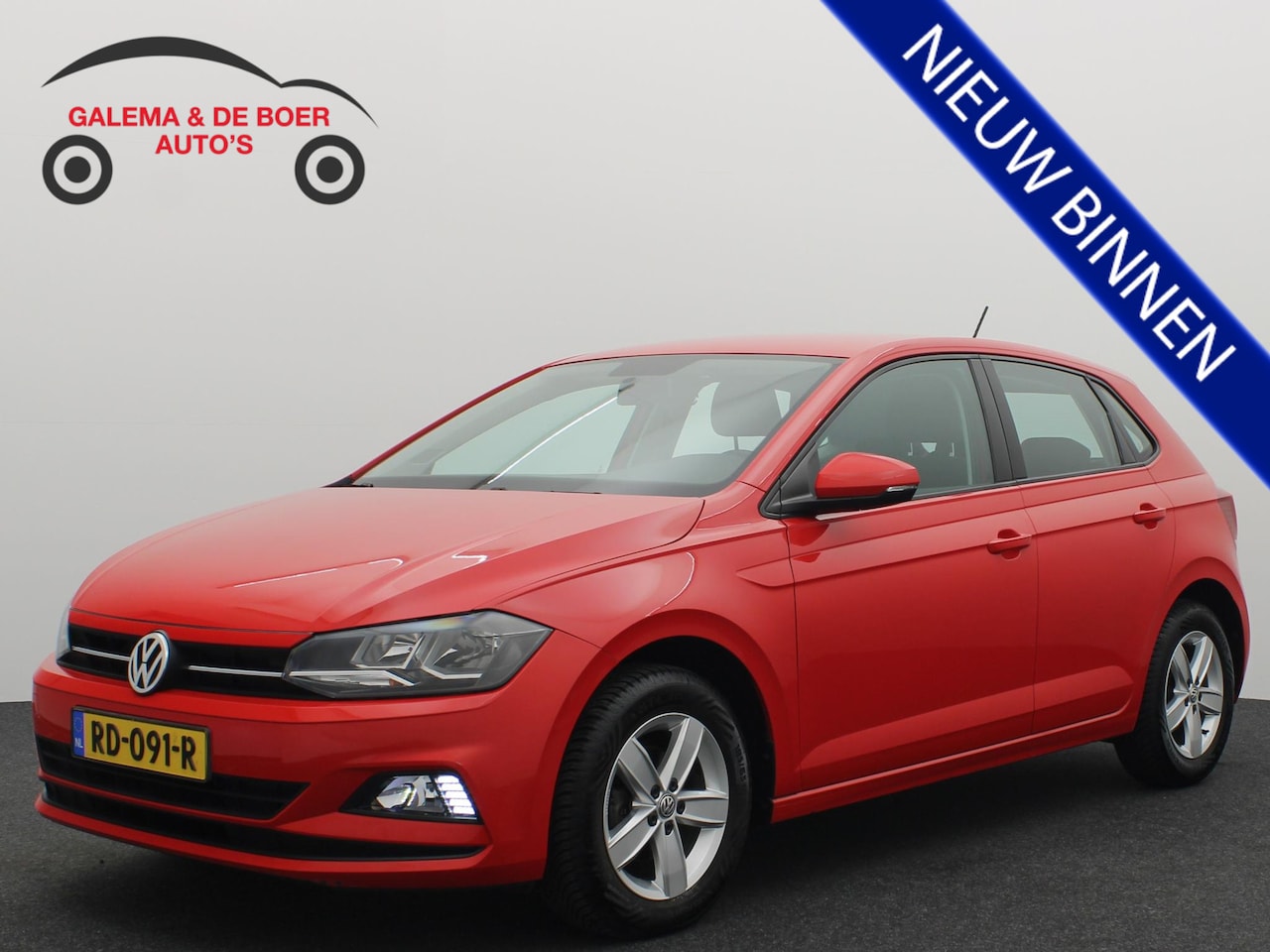 Volkswagen Polo - 1.0 TSI Comfortline AUTOMAAT / AIRCO / BLUETOOTH / ACC / ZEER NETJES / NL-AUTO - AutoWereld.nl