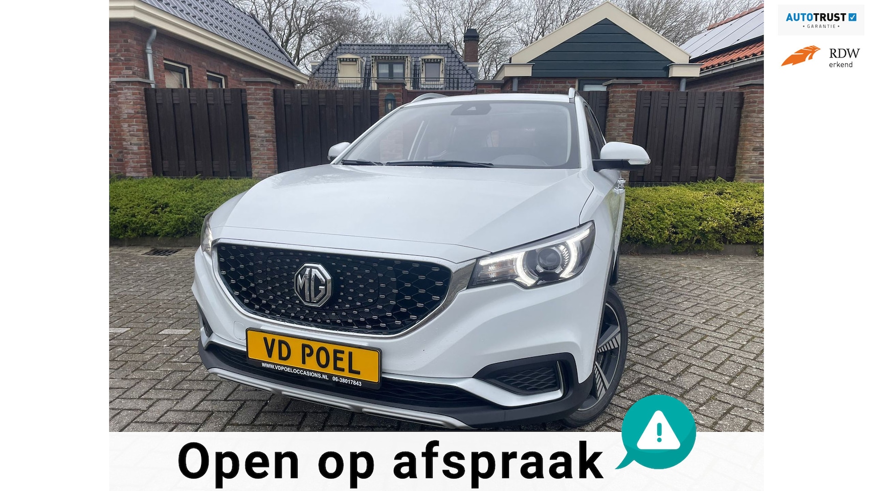 MG ZS - Luxury 45 kWh NAVI PANORAMADAK CRUISE CLIMA PDC - AutoWereld.nl