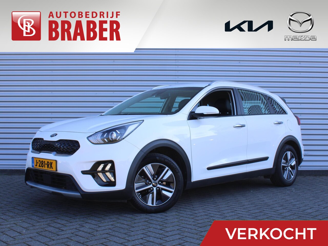 Kia Niro - 1.6 GDi Hybrid DynamicLine | Trekhaak | Camera | Clima | Navi | Cruise adapt. | 16"LM | Ap - AutoWereld.nl