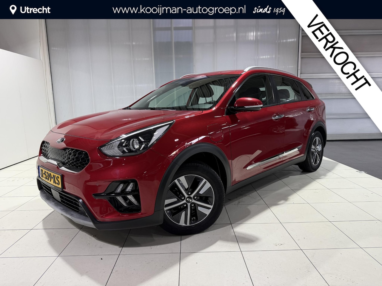 Kia Niro - 1.6 GDi PHEV DynamicLine Trekhaak, Apple Carplay/Android Auto, Navigatie, camera. - AutoWereld.nl