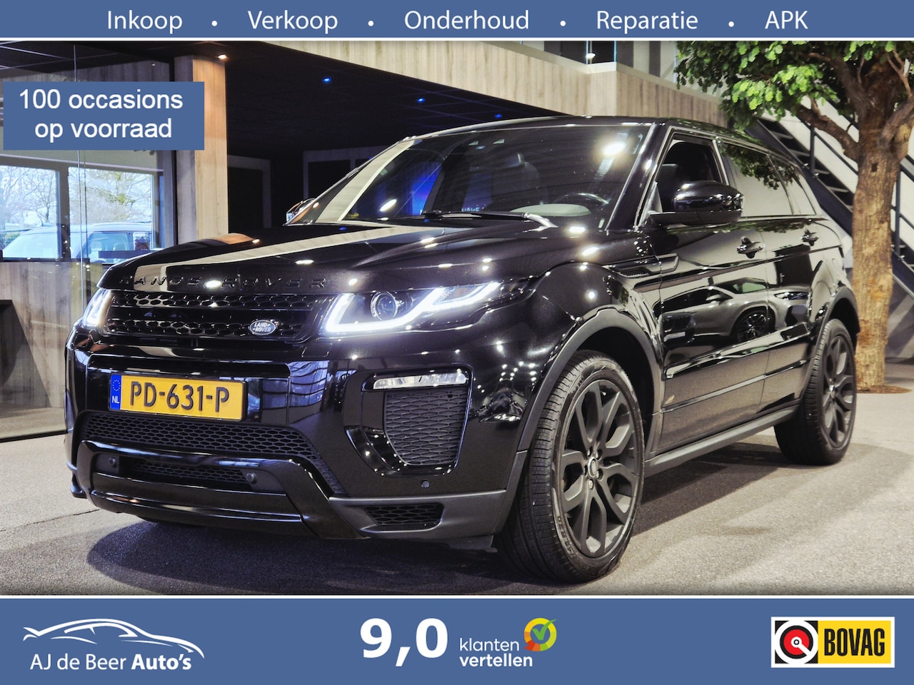 Land Rover Range Rover Evoque - 2.0 TD4 HSE Dynamic Panorama | Volleder | Camera | Navi - AutoWereld.nl
