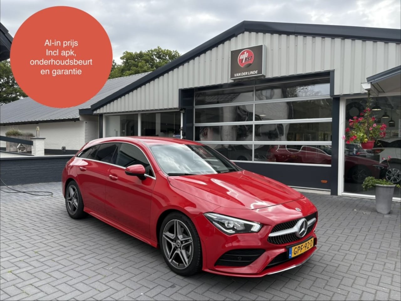 Mercedes-Benz CLA-klasse Shooting Brake - Shooting Brake 180 Premium cruise/airco/lane assist/All-in prijs incl afleverbeurt - AutoWereld.nl