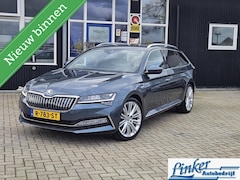Skoda Superb Combi - 1.4 TSI iV Laurin & Klement LEDER STUURVERW