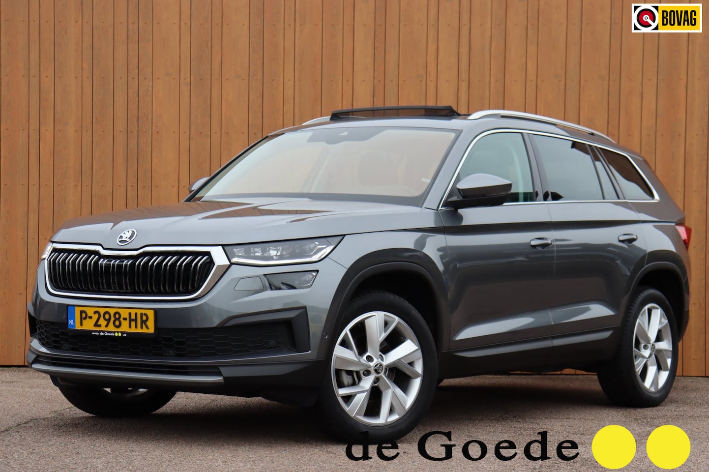 Skoda Kodiaq - 1.5 TSI Bus.Ed. Plus 7persoons org.NL camera's leer+el+mem+vw schuifdak el.klep - AutoWereld.nl