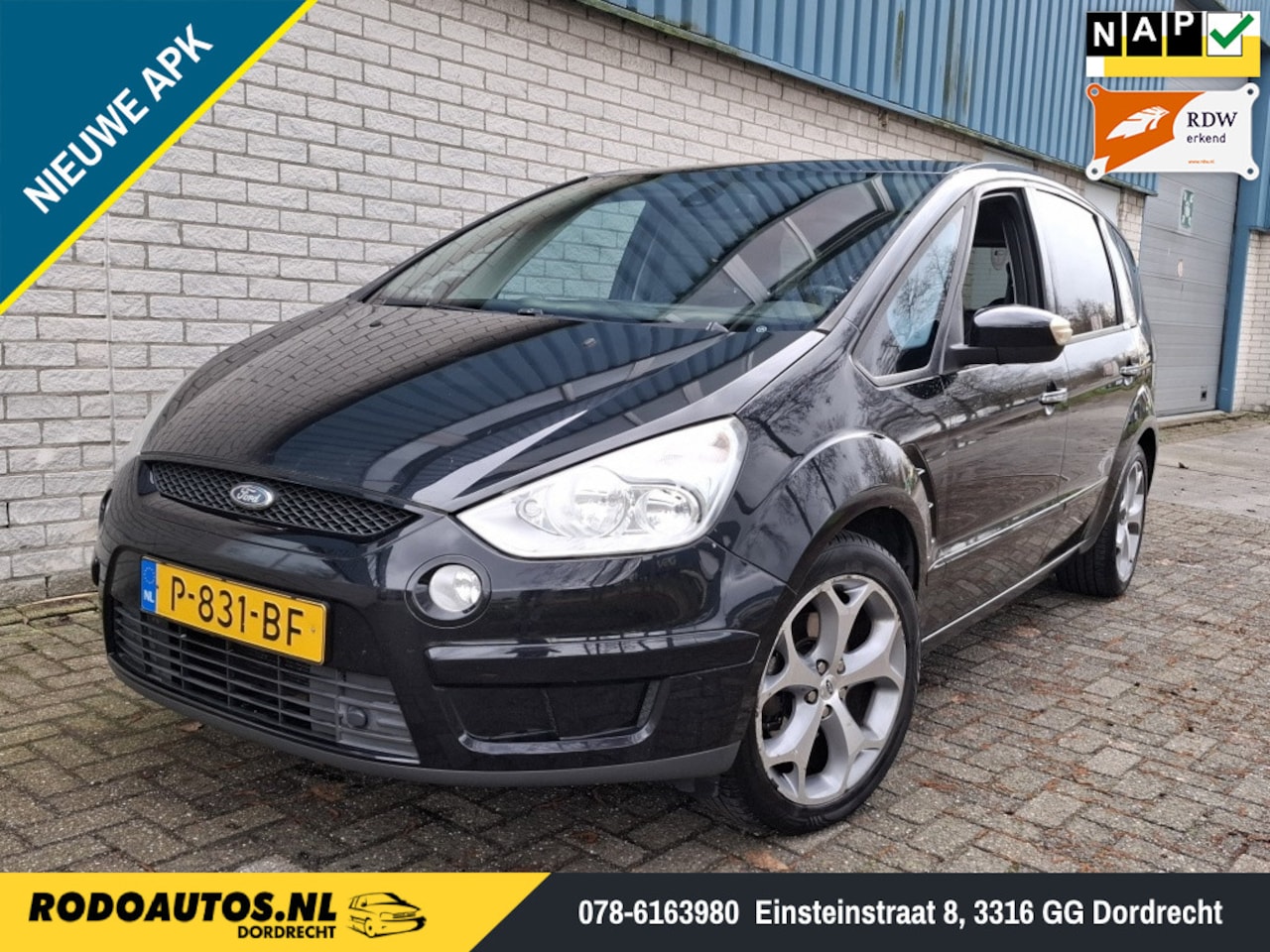 Ford S-Max - 2.0 Titanium 7-Pers. Ecc/Cruise/Leer ✅ - AutoWereld.nl