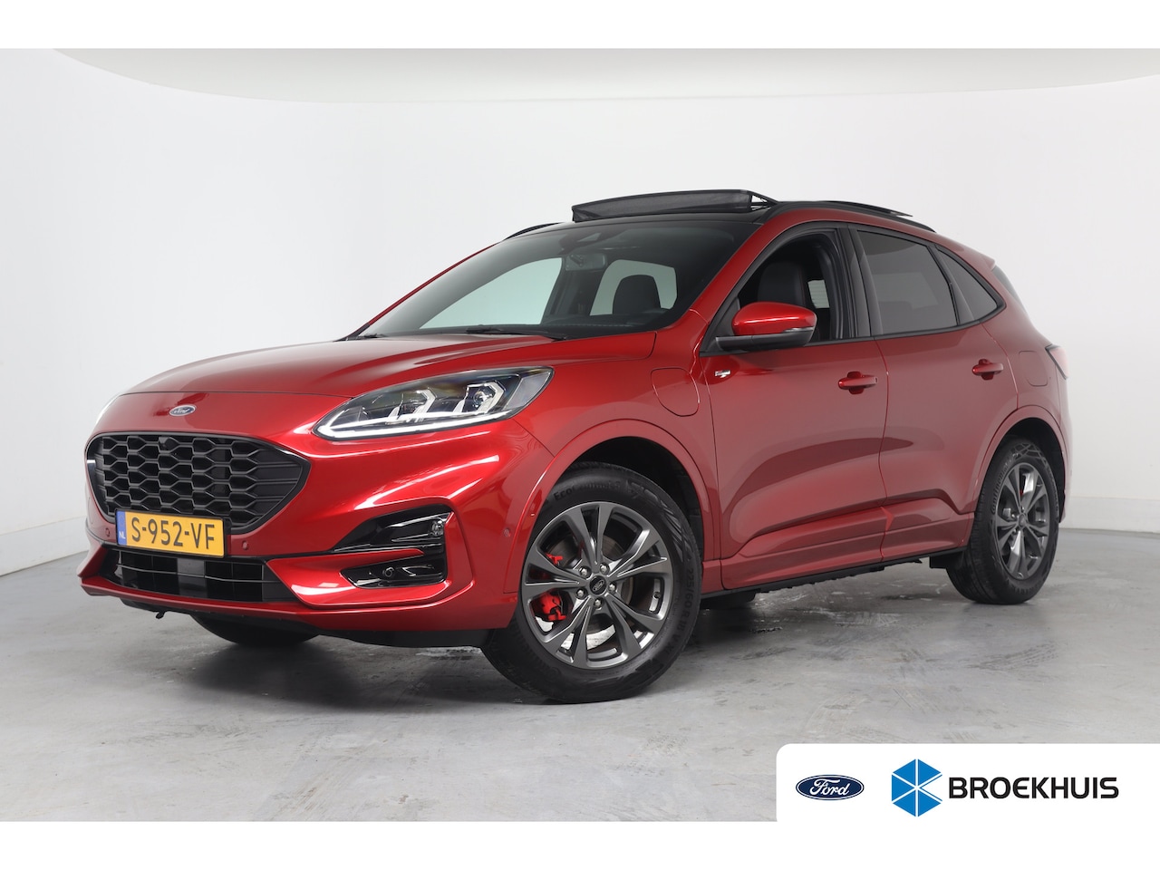 Ford Kuga - 2.5 PHEV ST-Line X | Navigatie | Trekhaak wegklapbaar | Panoramadak | HUD | B&O | Stoel/St - AutoWereld.nl