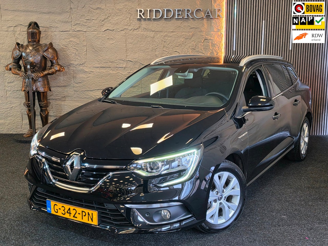 Renault Mégane Estate - 1.3 TCe Limited|GARANTIE|AUTOMAAT|CRUISE|NAVI|PARK SENS|VELGEN - AutoWereld.nl