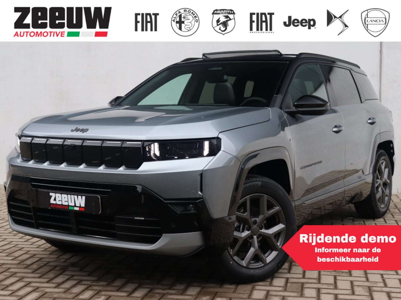 Jeep Compass - 1.2 e-Hybrid 145 PK First Edition | Schuifdak | Premium Pack | 3 - AutoWereld.nl