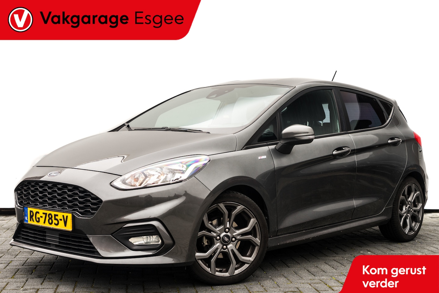 Ford Fiesta - 1.0 100 PK EcoBoost ST-Line | Ned Auto |N Model | 5 Drs | | Clima | Navi | PDC | 17 Incl L - AutoWereld.nl