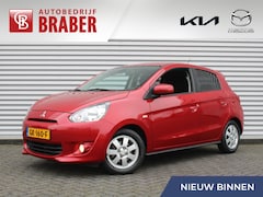 Mitsubishi Space Star - 1.0 CVT Bright | Automaat | 14" LM | Trekhaak met fietsendrager | Clima | Privacy glass |