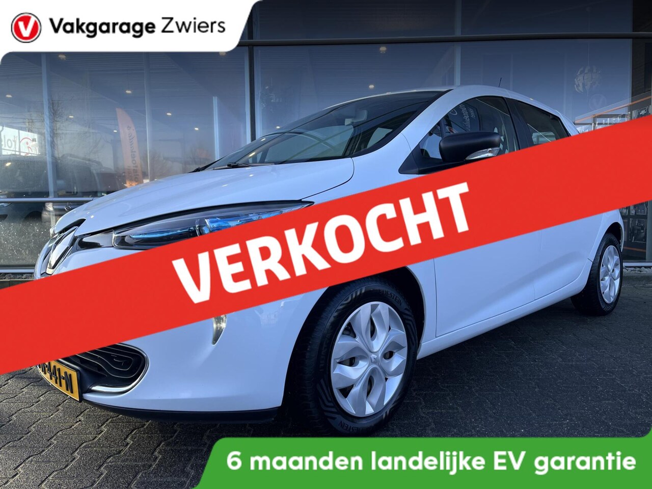 Renault Zoe - Q90 Life Quickcharge 41 kWh SOH88.3%/Eigen accu/PDC en R-link - AutoWereld.nl