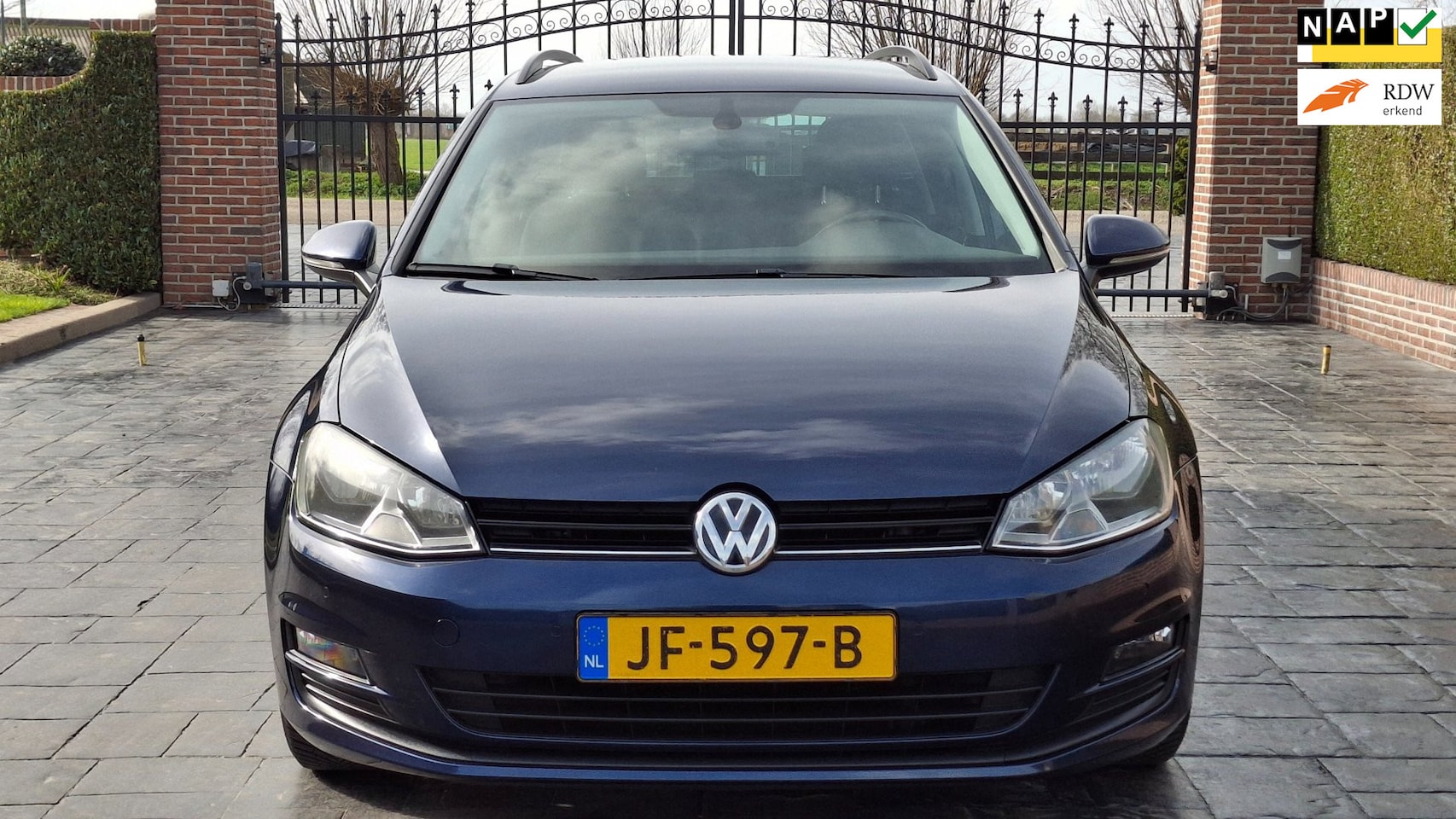 Volkswagen Golf Variant - 1.6 TDI 1e Eigenaar Euro 6 dealer onderhouden Inruil Mogelijk - AutoWereld.nl