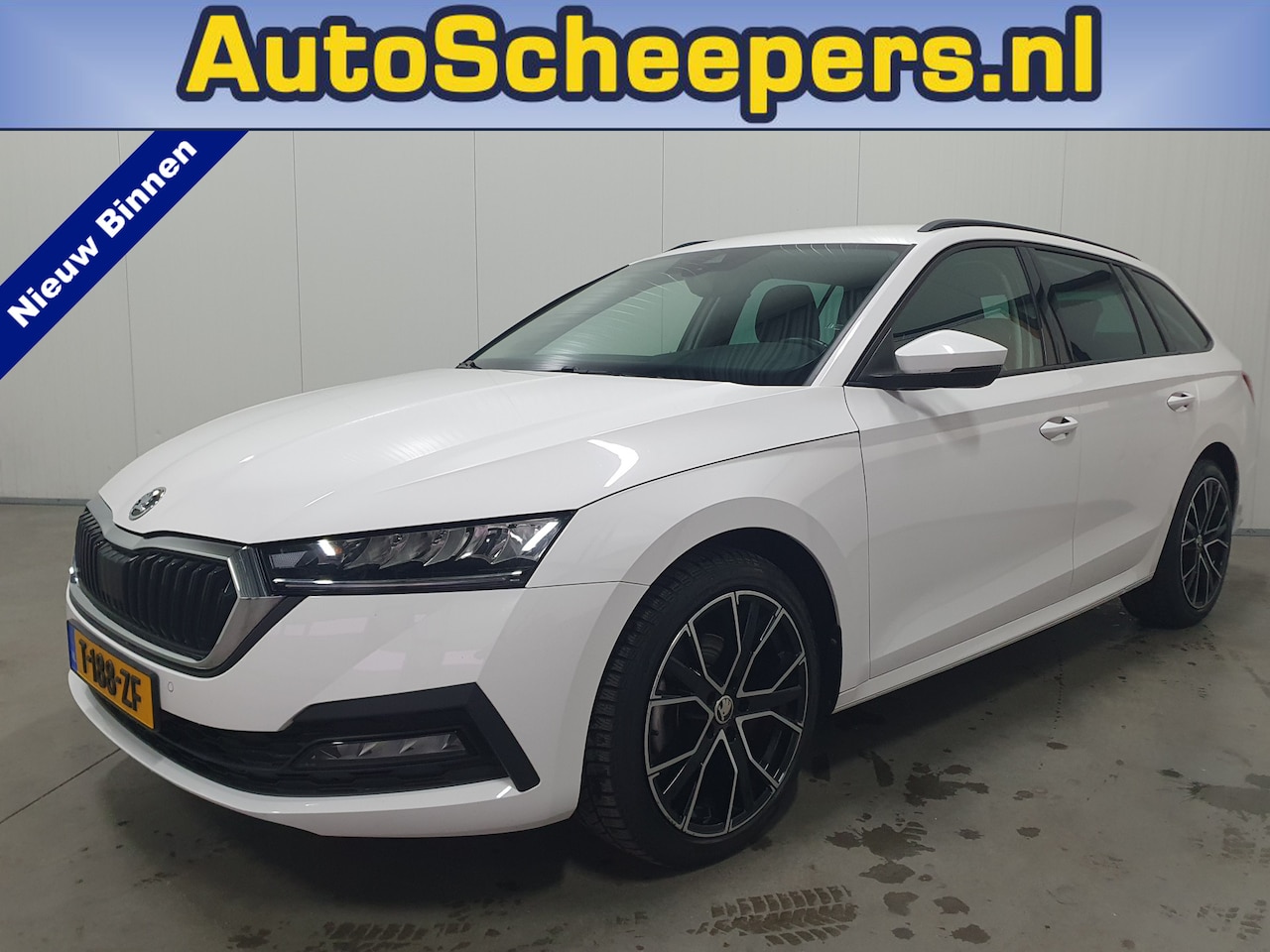 Skoda Octavia Combi - 1.5 e-TSI Business Edition NAVI/PDC/LED/CRUISE/AIRCO/LMV - AutoWereld.nl