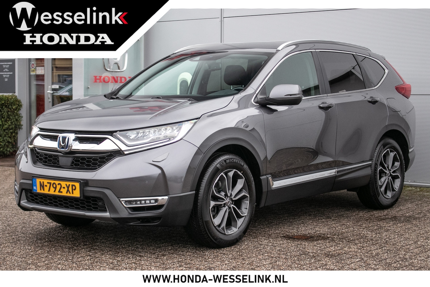 Honda CR-V - 2.0 e:HEV Lifestyle Automaat - Navi | Leder | Camera | Apple cp/Android auto - AutoWereld.nl